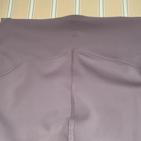 LULULEMON INSTILL HR TIGHT 25” LUXE SOFT FOUR-WAY STRETCH IN GRAY LAVENDER SZ 6 - Picture 14 of 16
